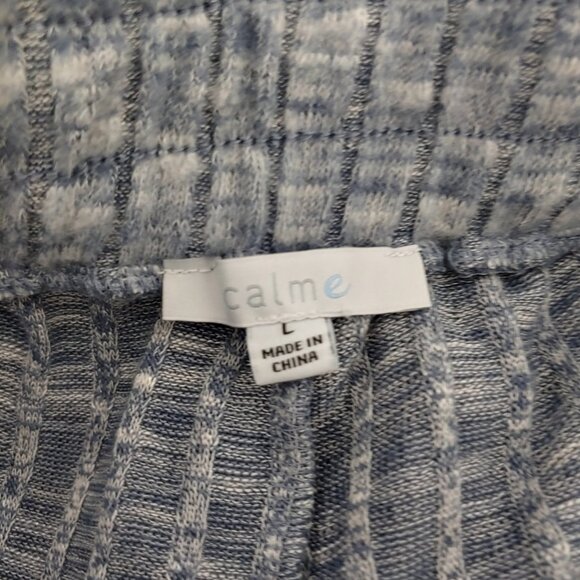 Calme by JW  Set Womens  Cozy LARGE Wide Leg Pants with XL Dolman Top  Soft - Picture 12 of 14